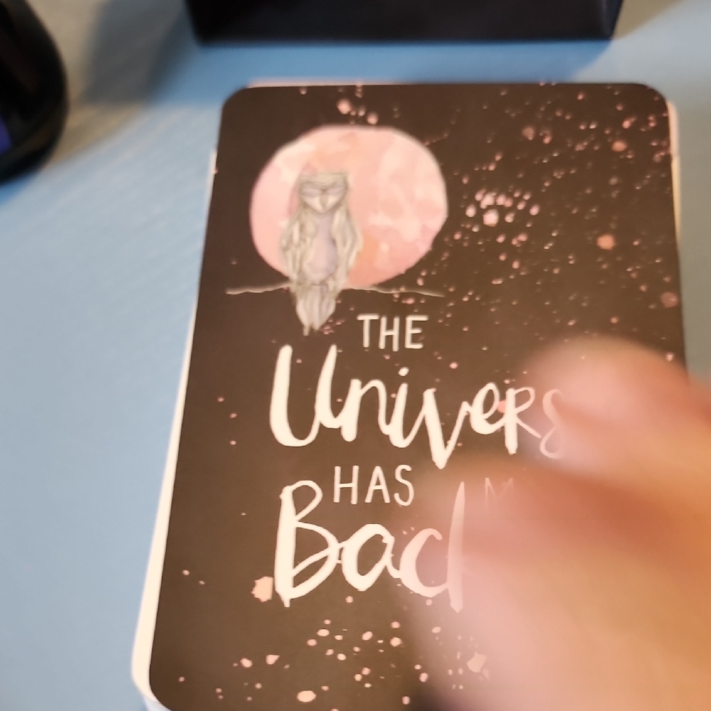 The Universe Has Your Back Card Deck - Black - Picture 5 of 10